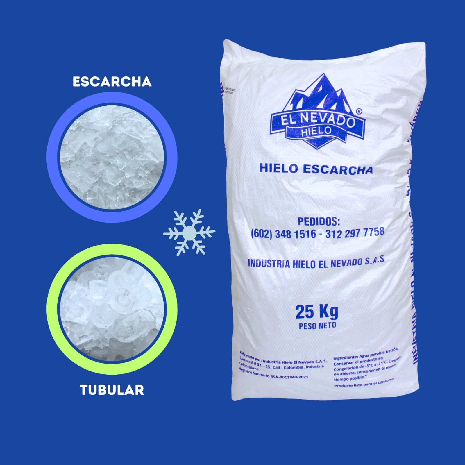 Hielo 25kg